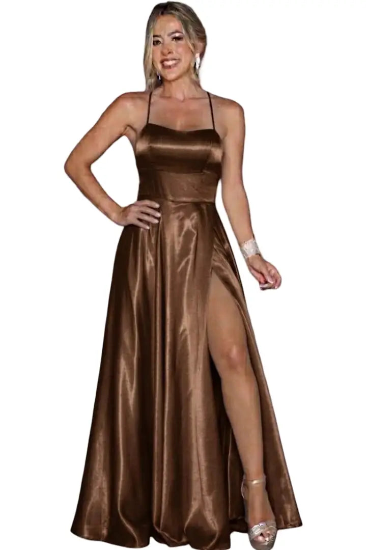 Vestido largo glam
