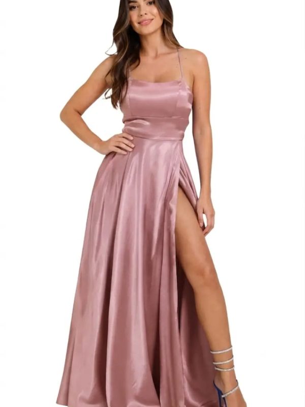 Vestido largo glam