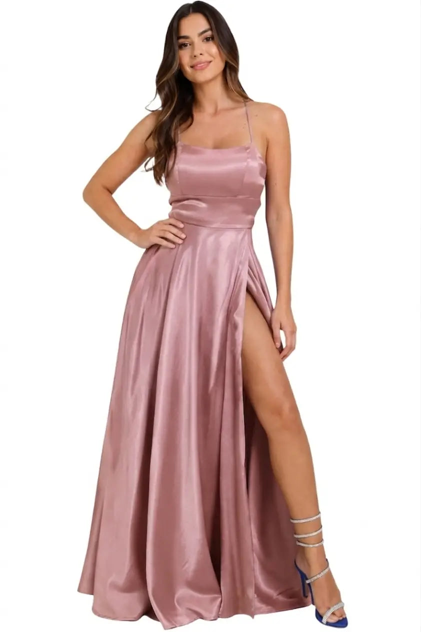 Vestido largo glam