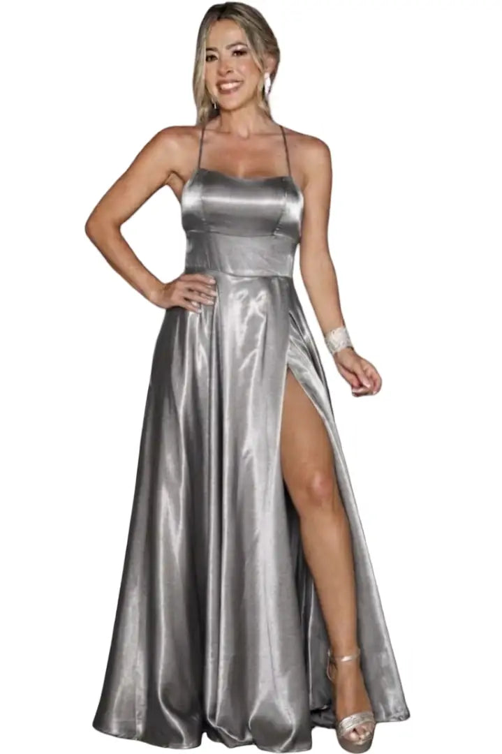 Vestido largo glam