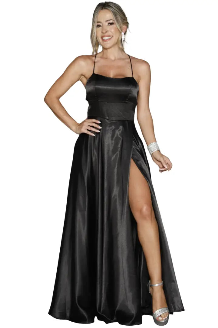 Vestido largo glam