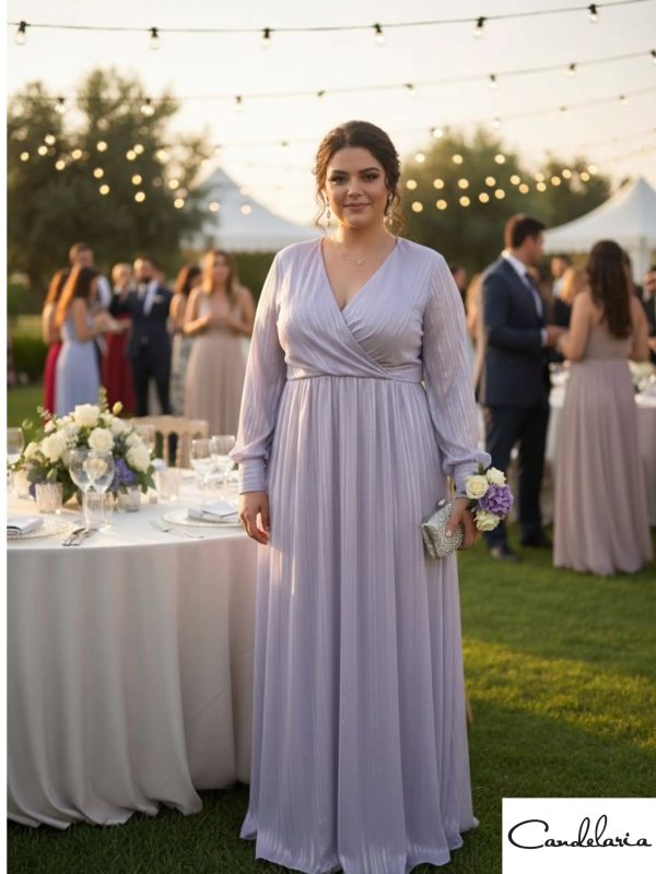 Vestido plus para matrimonio