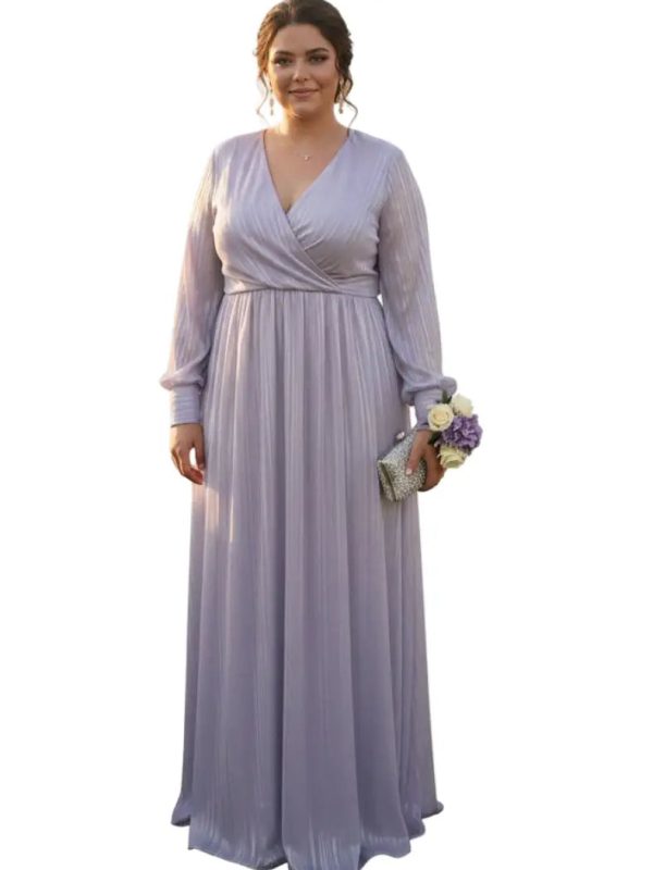 Vestido plus para matrimonio