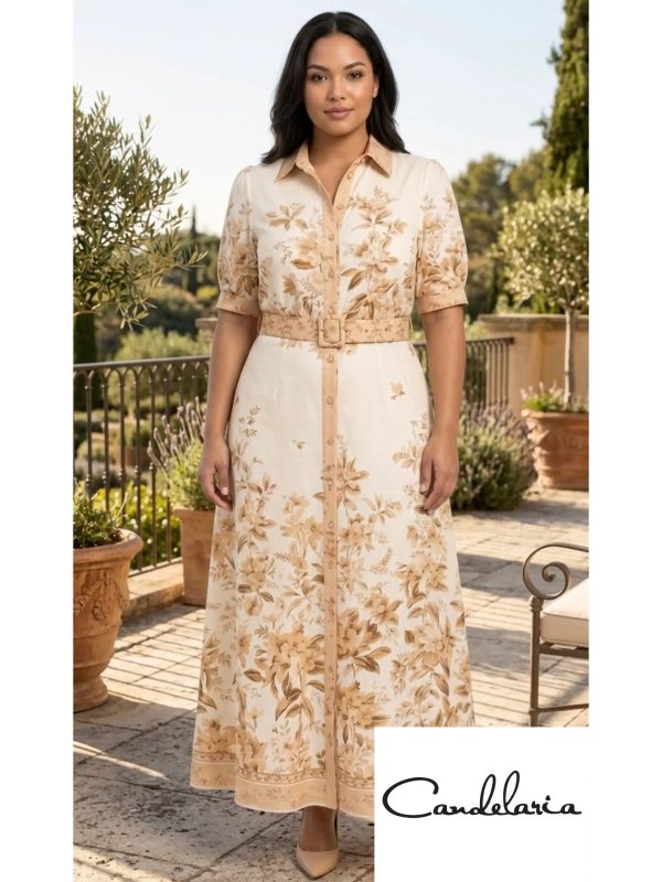Vestido para invitada de grado plus