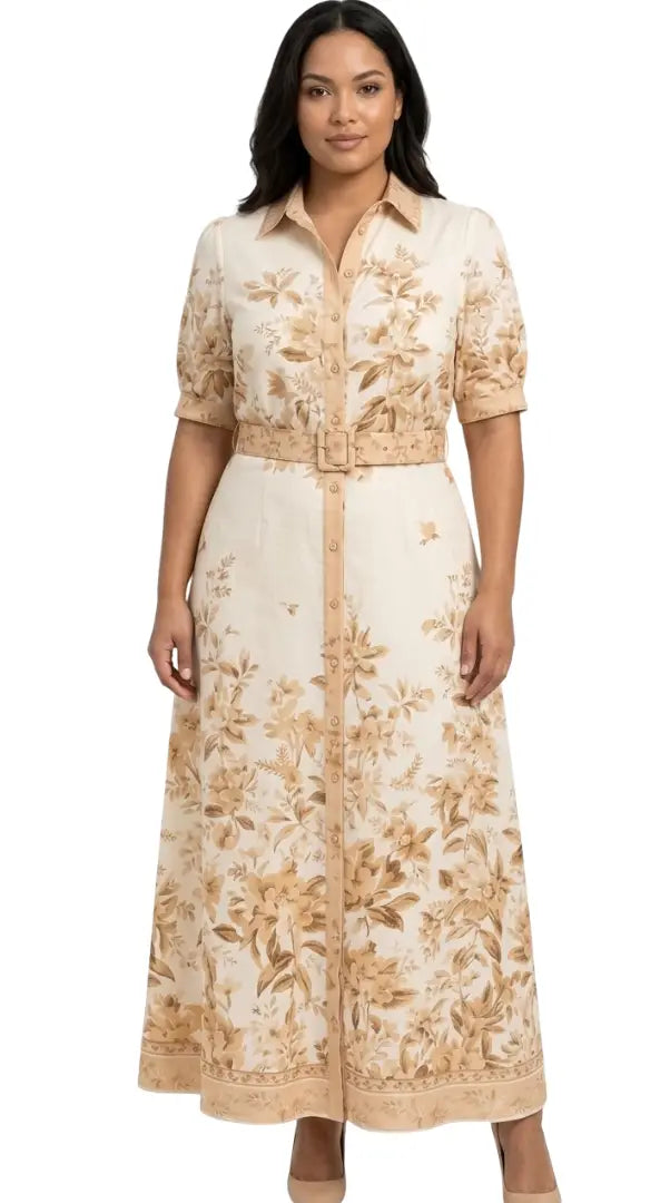 Vestido para invitada de grado plus