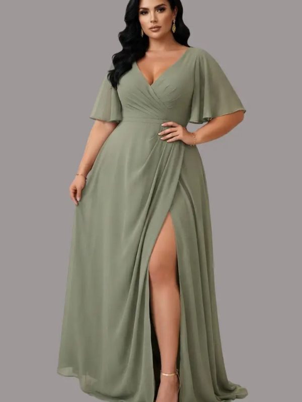 Vestido para matrimonio curvy