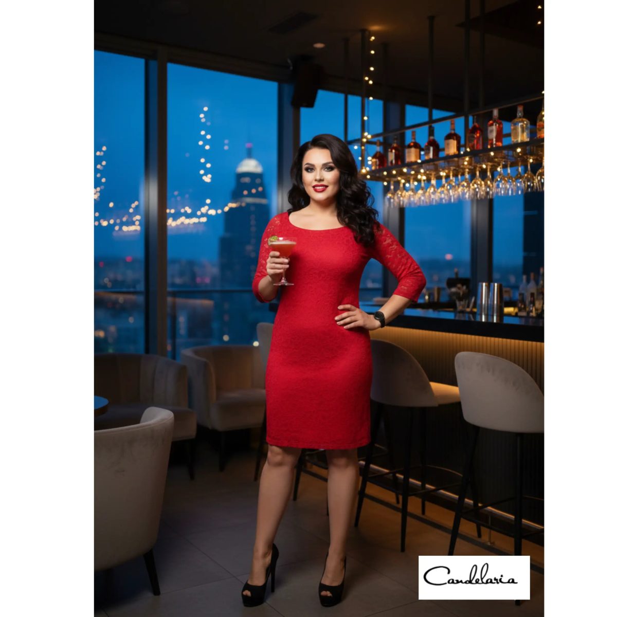 Vestido ren oferta mujer