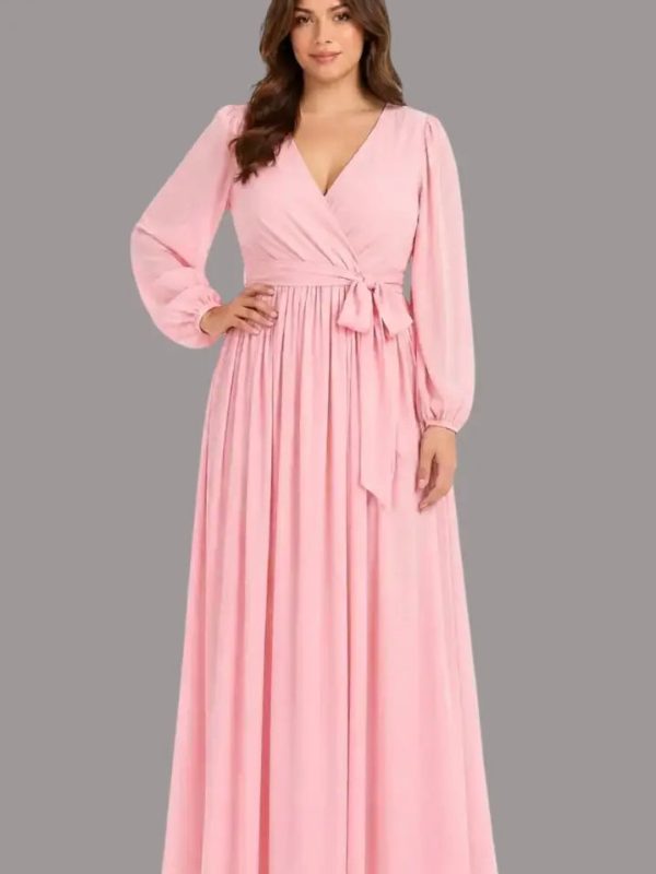 Vestido romántico plus