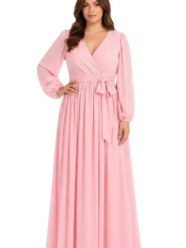 Vestido romántico plus