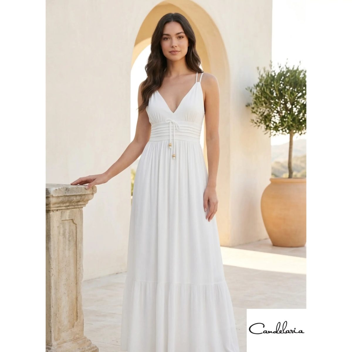 Vestido de moda santorini