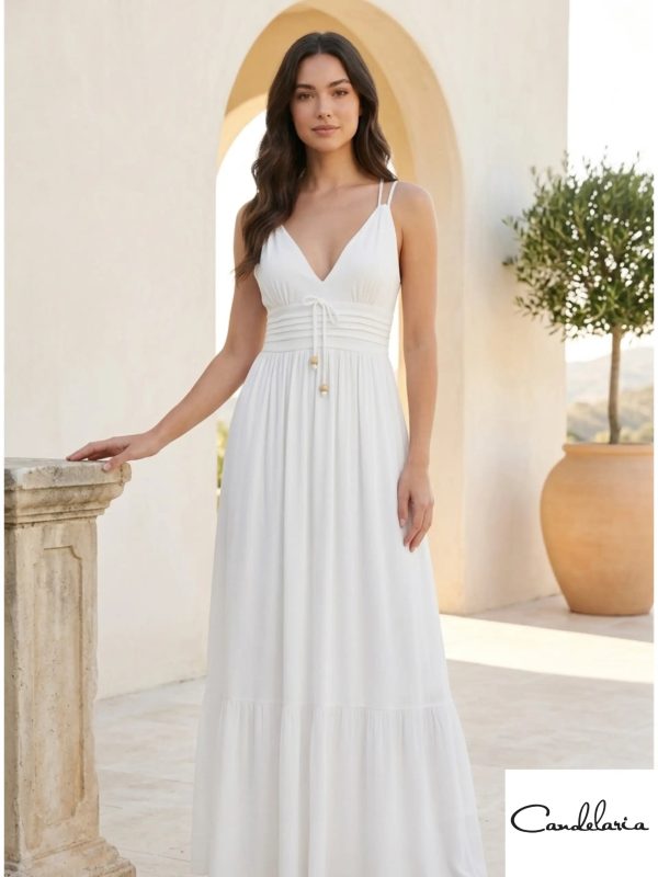 Vestido de moda santorini
