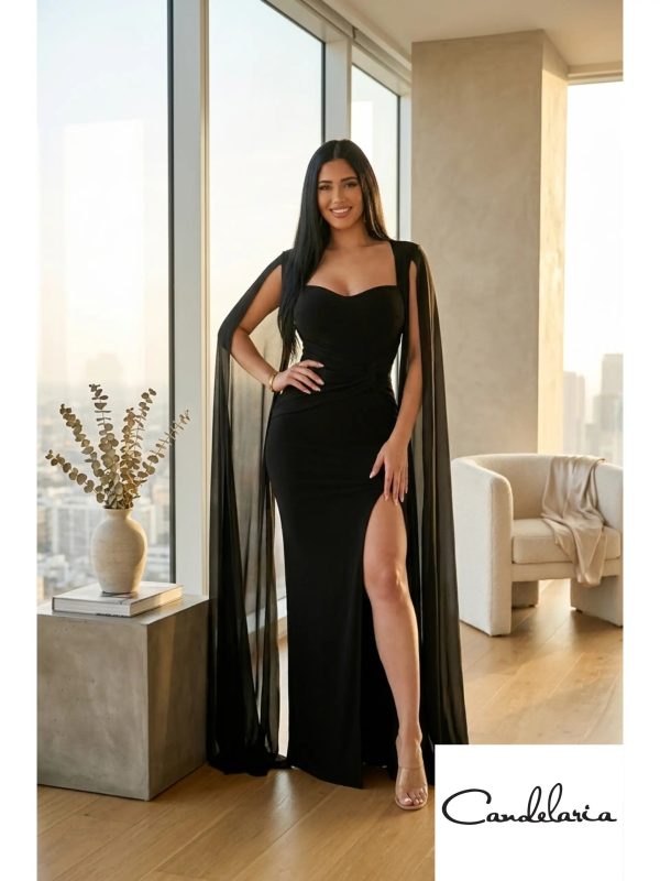 Vestido de noche elegante