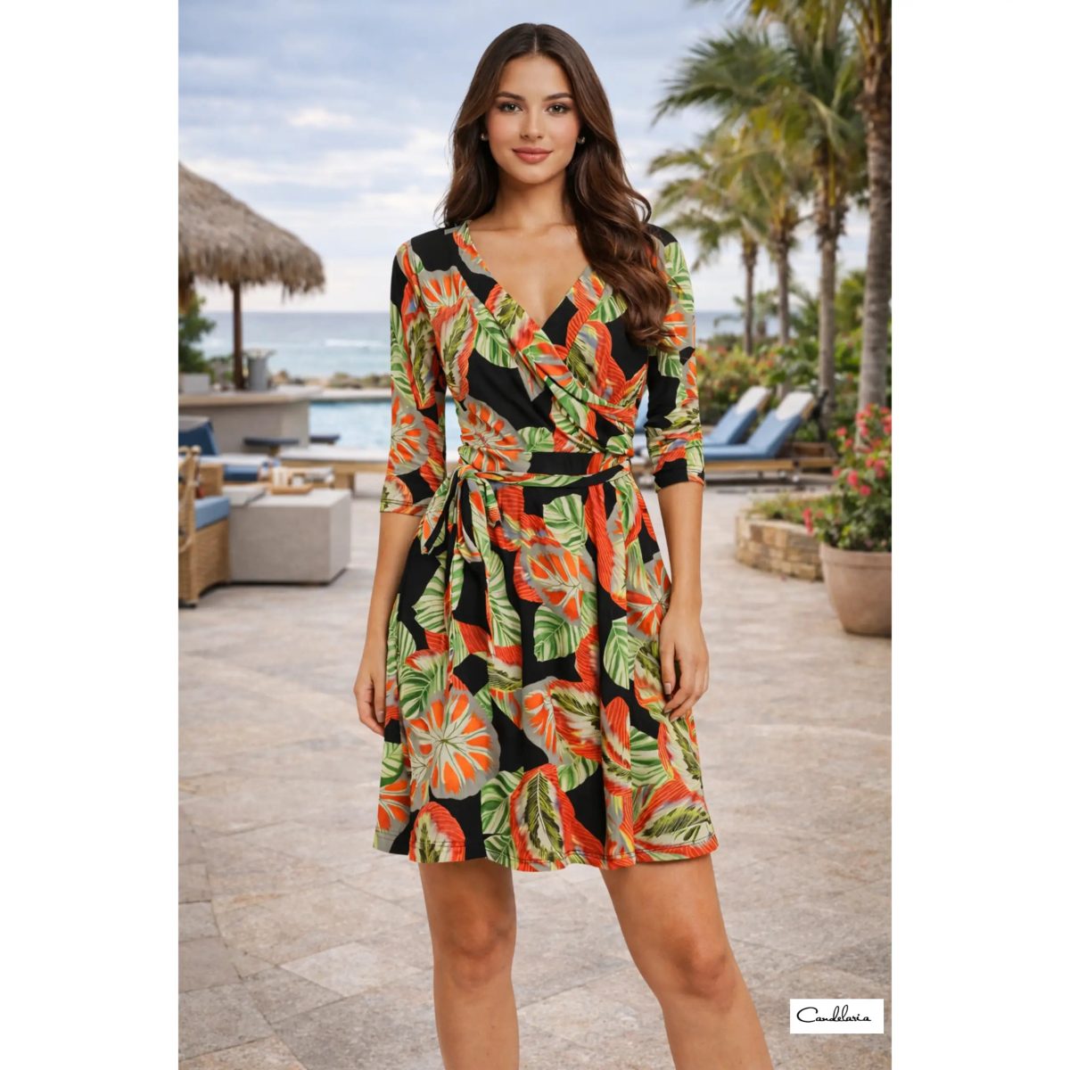 Vestido en oferta estampado