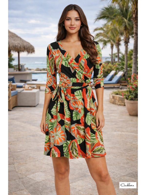 Vestido en oferta estampado