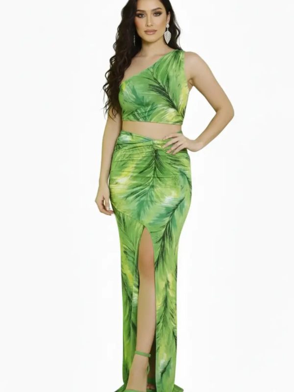 Vestido tropical