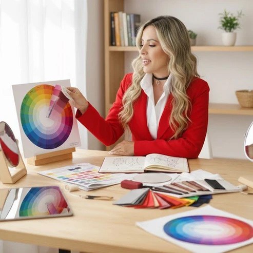 Colorimetría y análisis de paleta en el Módulo Básico de asesoría de imagen